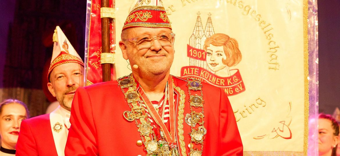 Proklamation von Dirk Königs zum Präsidenten