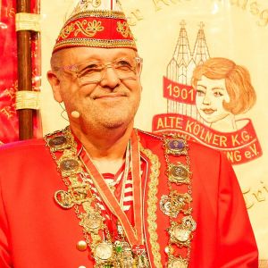 Proklamation von Dirk Königs zum Präsidenten